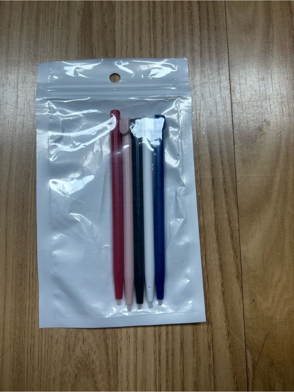 Multi-Color Silicone Stylus Tips - Red, Pink, Black, Blue for Nintendo DS